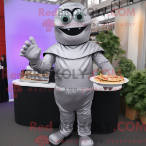 Silver Burgers mascot...