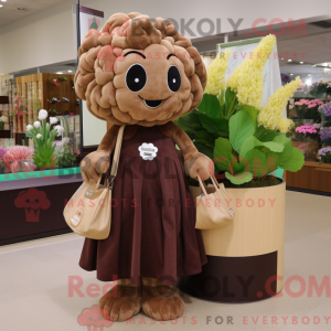 Brown Cauliflower mascot...