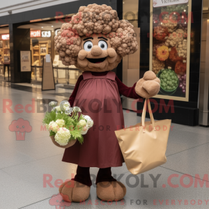 Brown Cauliflower mascot...