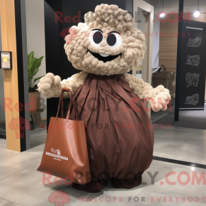 Brown Cauliflower mascot...