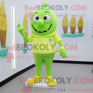Lime Green Ice Cream...