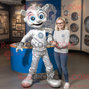 Sølvplate Spinner maskot...