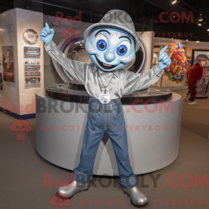Silver Plate Spinner maskot...