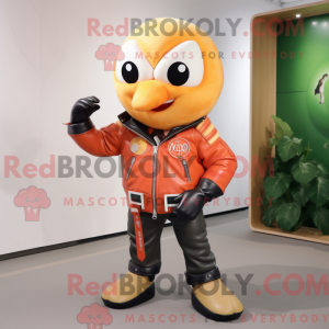 Peach Mango maskot kostume...