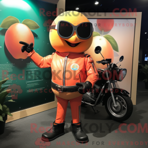 Peach Mango mascottekostuum...