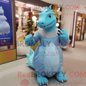Himmelblå Ankylosaurus...