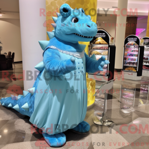 Himmelblå Ankylosaurus...