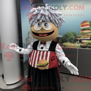 Burgers mascot costume...