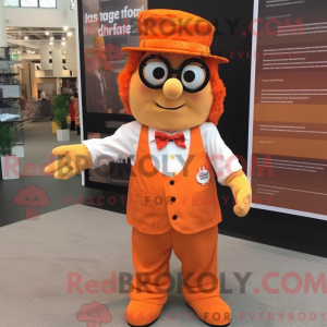 Postava maskota Orange...