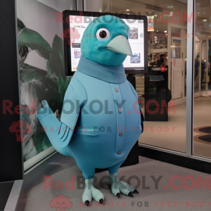 Cyan Pigeon...