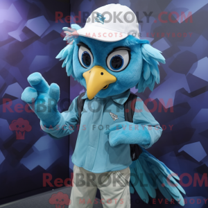 Cyan Harpy máscara de...