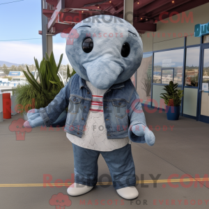 Maskotka Grey Whale w...