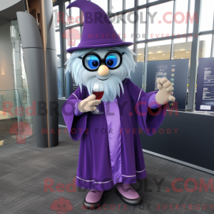 Máscara de feiticeiro roxo...