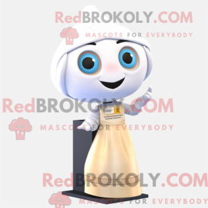 Costume mascotte de sablier...