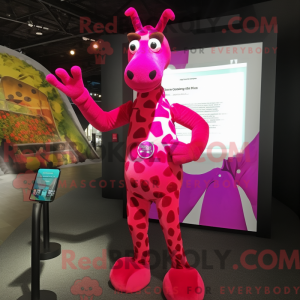 Costume mascotte de girafe...