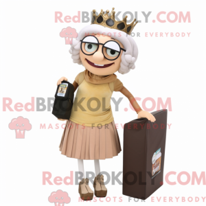 Postava maskota Tan Queen...