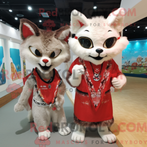 Lynx mascot costume...