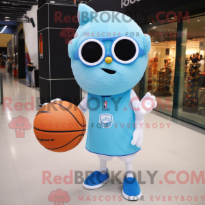 Disfraz de mascota Sky Blue...