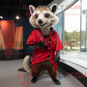 Máscara de Rød Civet com...