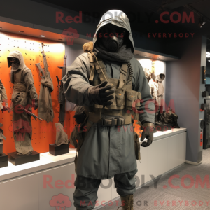 Costume mascotte de Gi Joe...