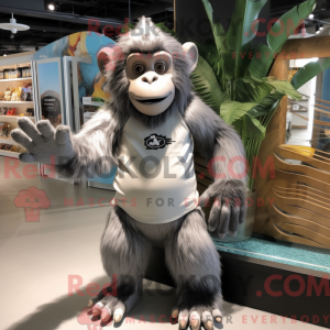 Mascotte de chimpanzé...