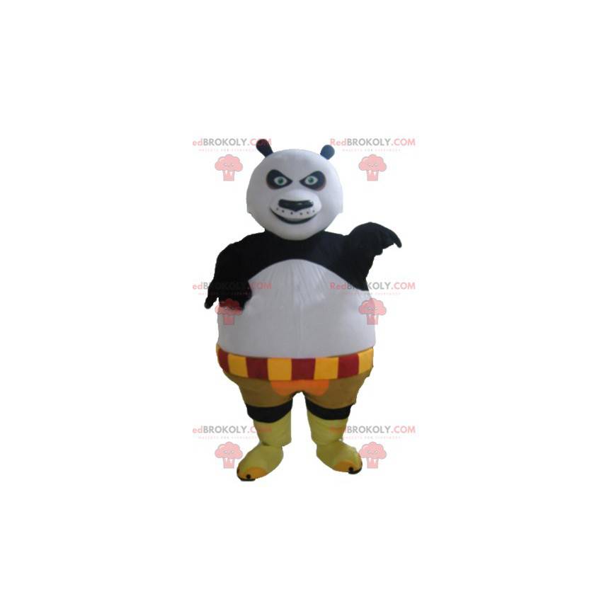 Mascotte de Po le célèbre panda du dessin animé Kung Fu Panda -