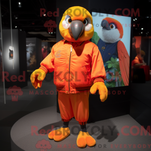 Maskottchenkostüm Orange...