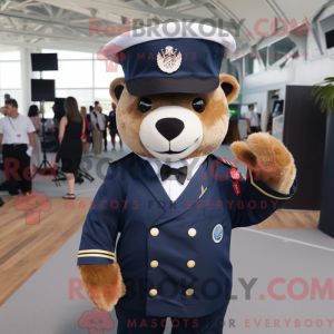 Costume de mascotte de Navy...