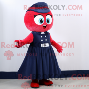 Navy Raspberry maskot...