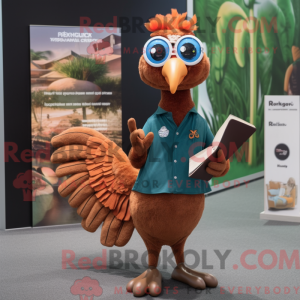Maskotka Rust Peacock jest...