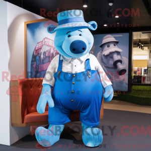 Costume mascotte de cochon...