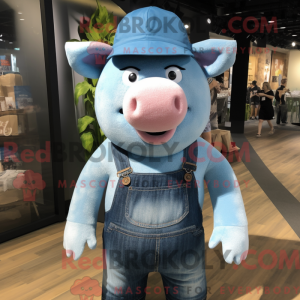 Costume mascotte de cochon...