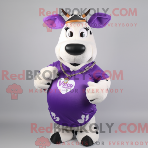 Postava maskota Purple...