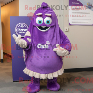 Disfraz de mascota Purple...
