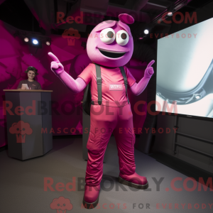 Postava maskota Magenta Ray...