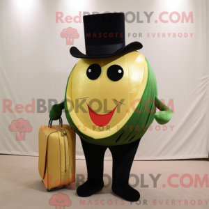 Gold Watermelon mascot...