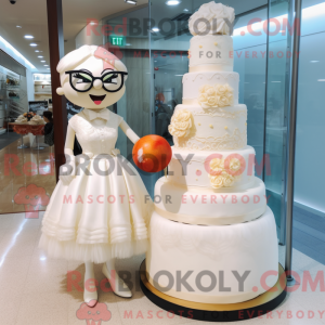 Cream Wedding Cake...