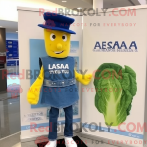 Azul César Salada máscara...