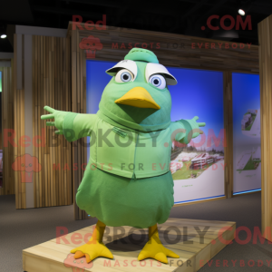 Green Gull maskot kostume...