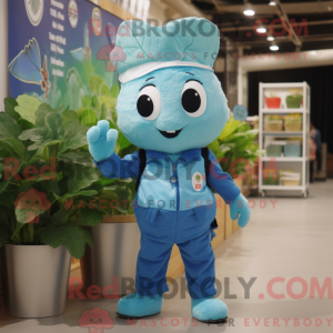 Disfraz de mascota Sky Blue...
