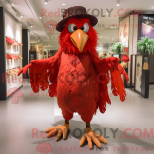 Maskottchenkostüm Rote...