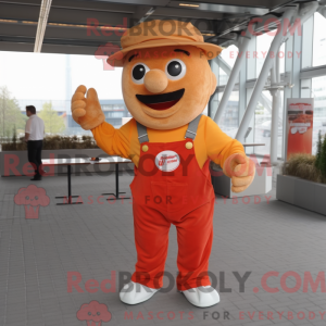Currywurst mascotte kostuum...