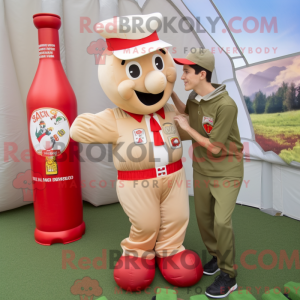 Personnage mascotte de...