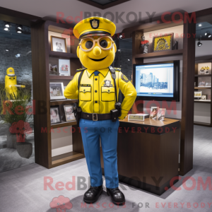 Yellow Police Officer...