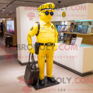 Yellow Police Officer...