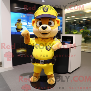 Yellow Police Officer...
