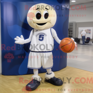 Navy Basketball Ball maskot...