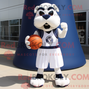 Navy Basketball Ball mascot...