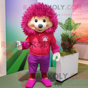 Postava maskota Magenta...