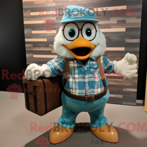 Postava maskota Teal Cod...